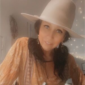 Vintage Western Trail Ridge 7 3/8 100% Wool Fedora/ Cowboy Hat
